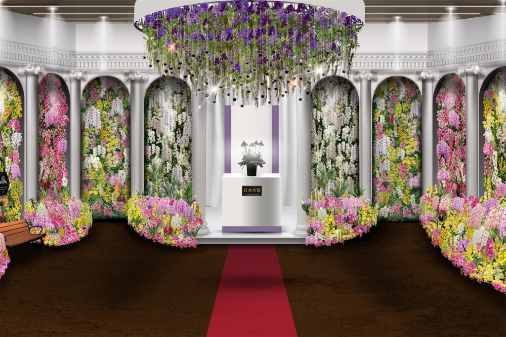 世界らん展2026　会場風景