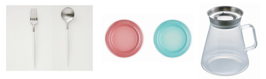 スプーン　皿　ポット