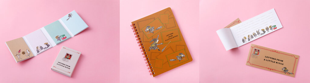 魔法の文学館「魔女からの手紙」販売グッズ　ノート