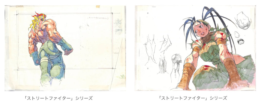 大カプコン展　展示原画