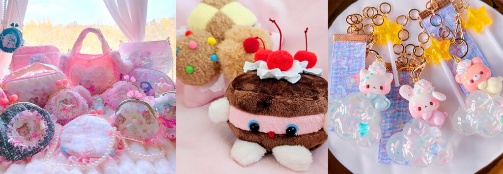 ハンドメイドグッズ キーホルダー、ぬいぐるみ、ポシェット