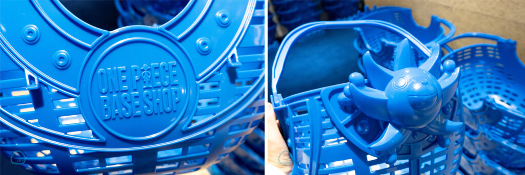 ワンピースベースショップ 販売グッズ かご