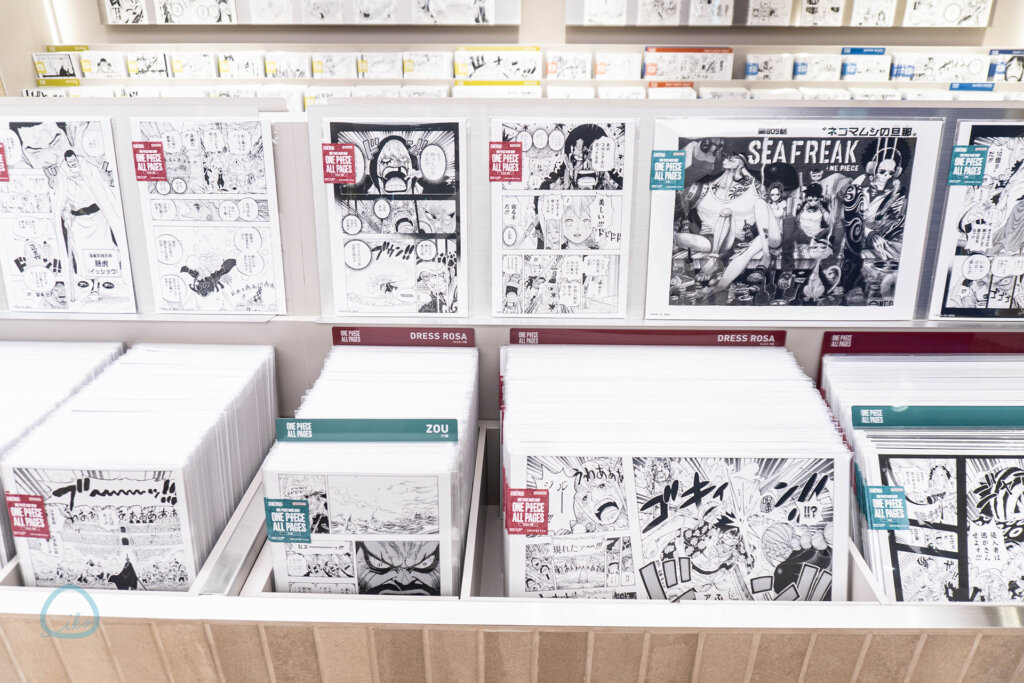 ワンピースベースショップ 販売グッズ 複製原画販売