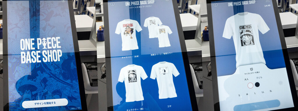 ワンピースベースショップ 販売グッズ Tシャツオーダー