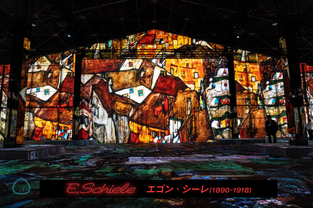 THE MOVEUM YOKOHAMA 会場風景　エゴンシーレ