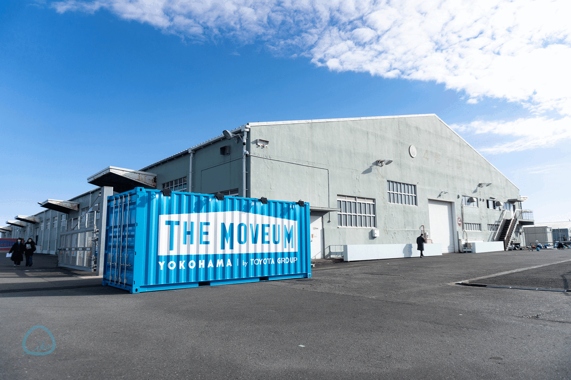 THE MOVEUM YOKOHAMA 会場外観　山下ふ頭