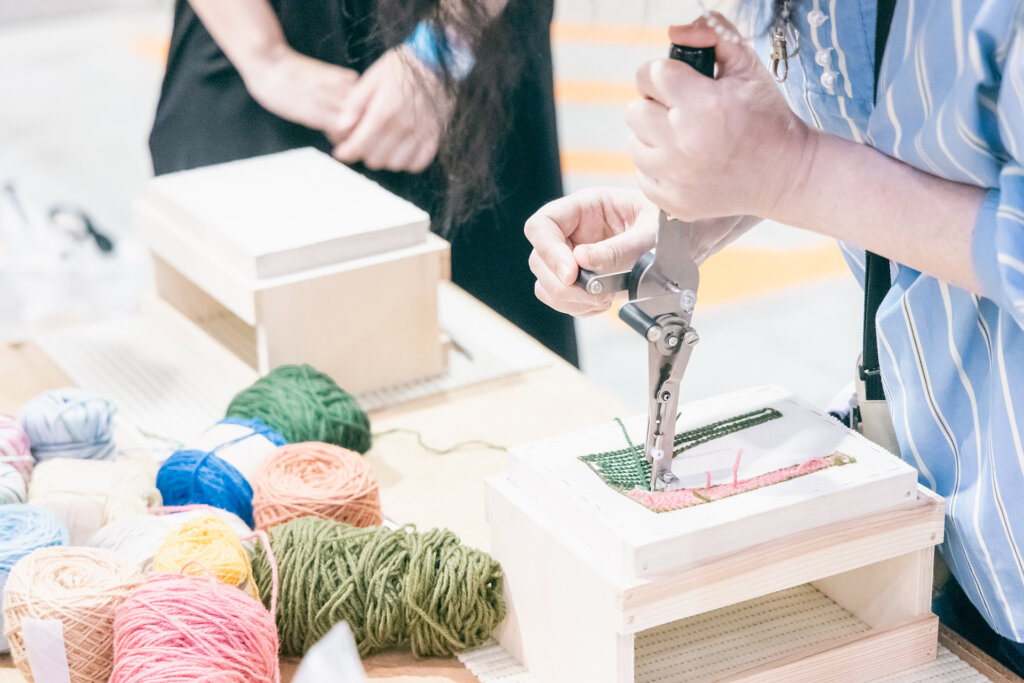 HandMade In Japan Fes' 冬　ワークショップの様子