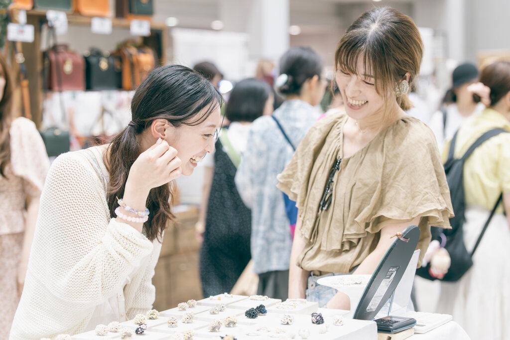 HandMade In Japan Fes　商談の様子