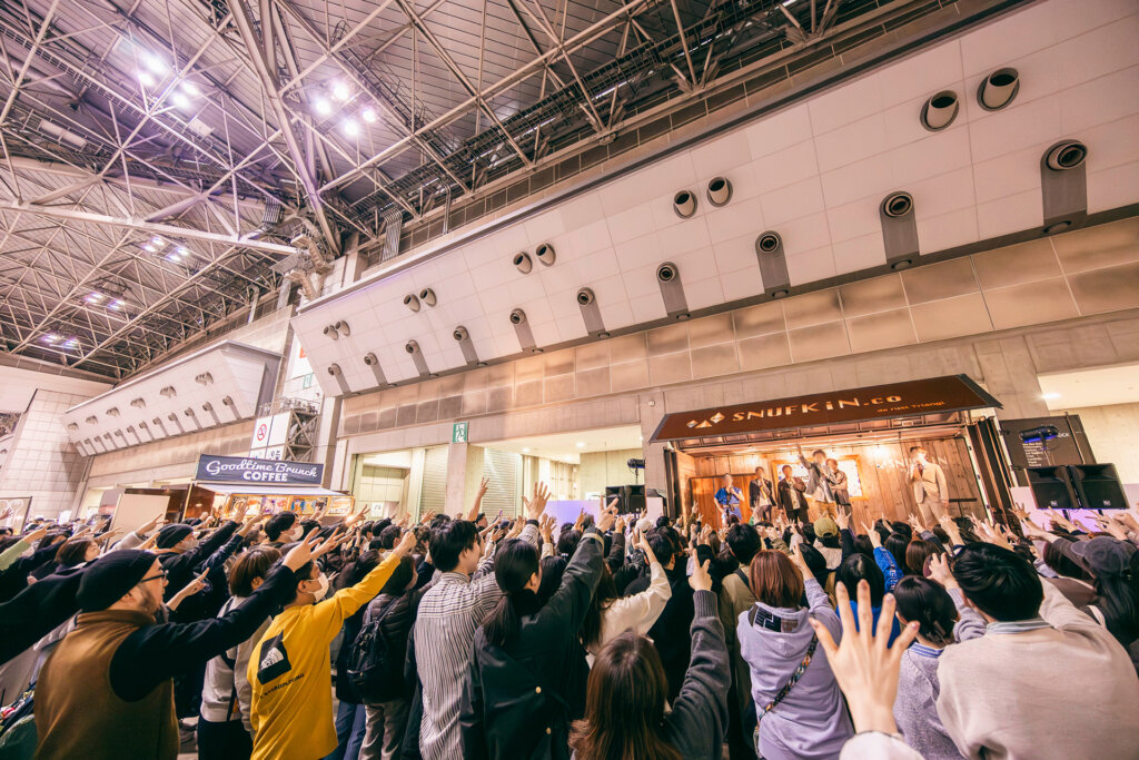 HandMade In Japan Fes　ライフの様子