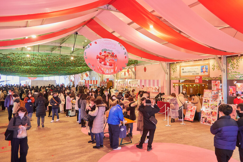 Yokohama Strawberry Festival 2026　会場風景