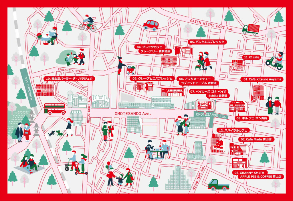 いちごさんどう2026　マップ