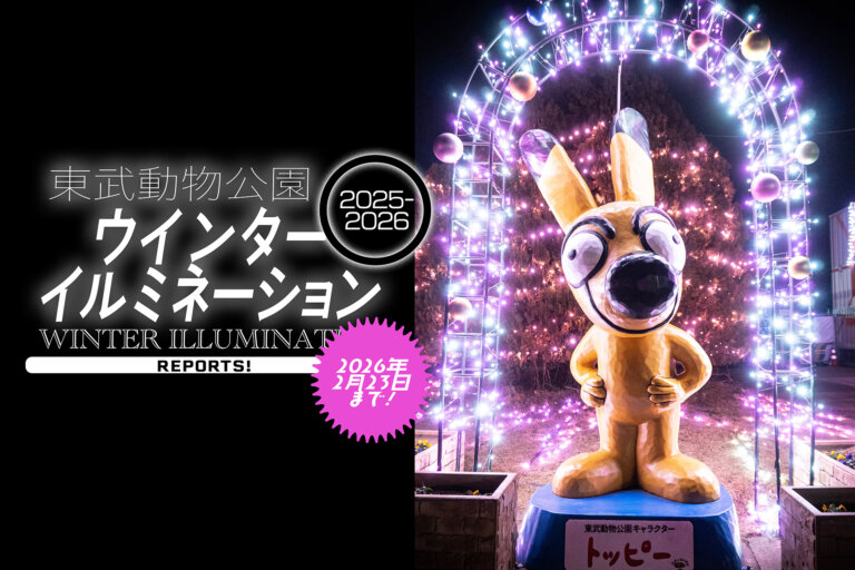 東武動物公園　ウインターイルミネーション　サムネール