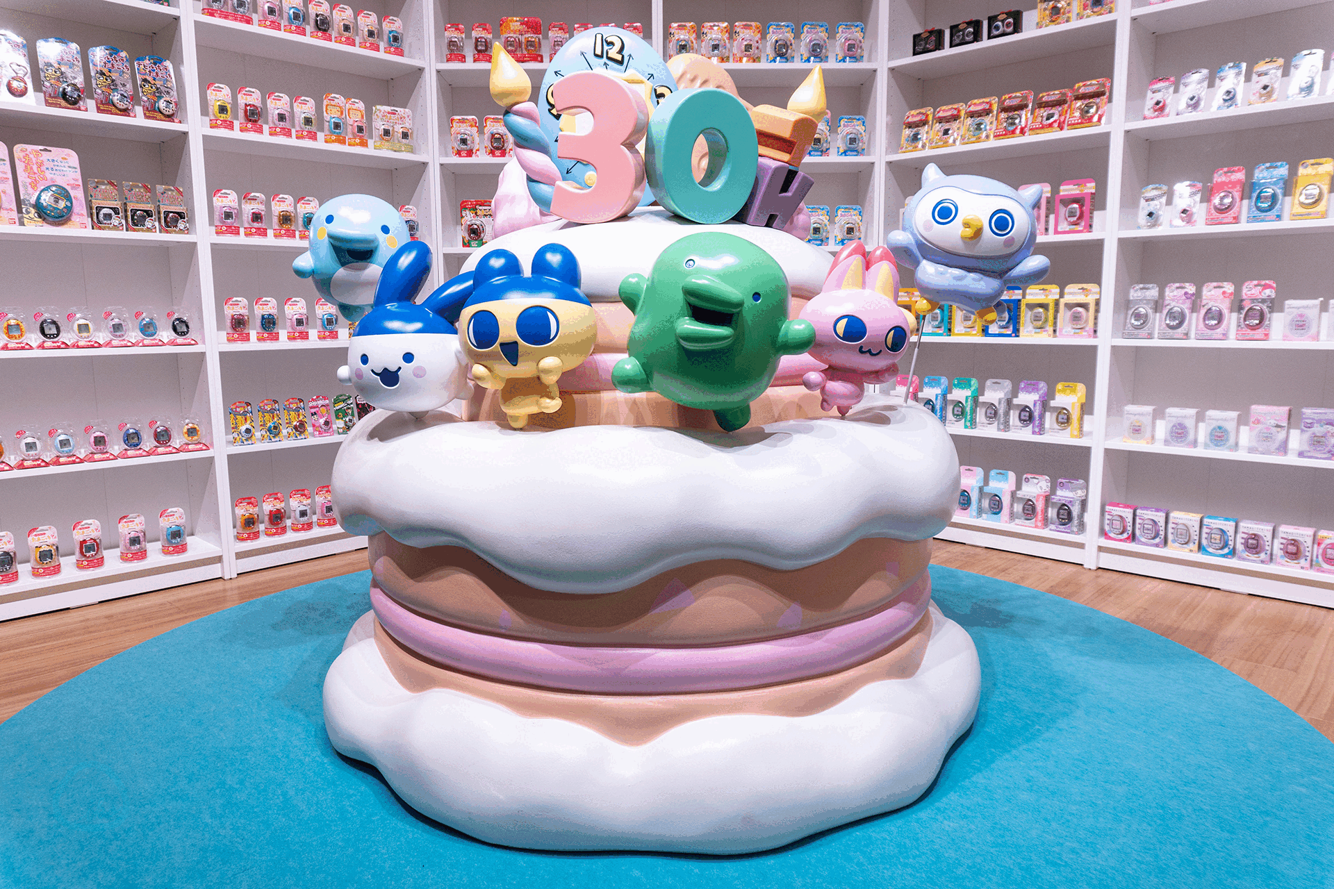 大たまごっち展　会場風景