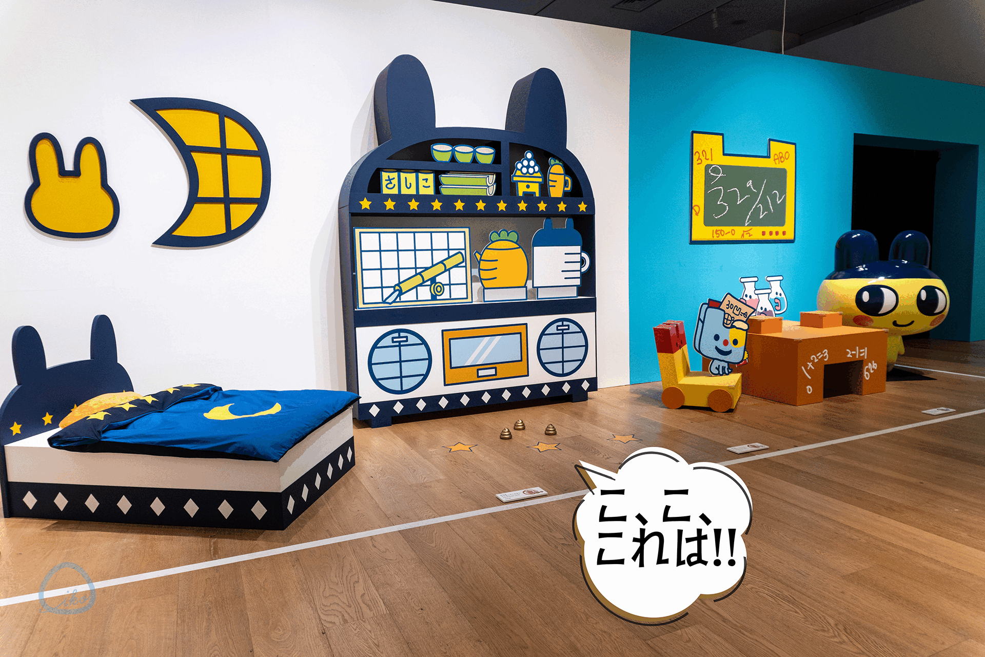 大たまごっち展　会場風景