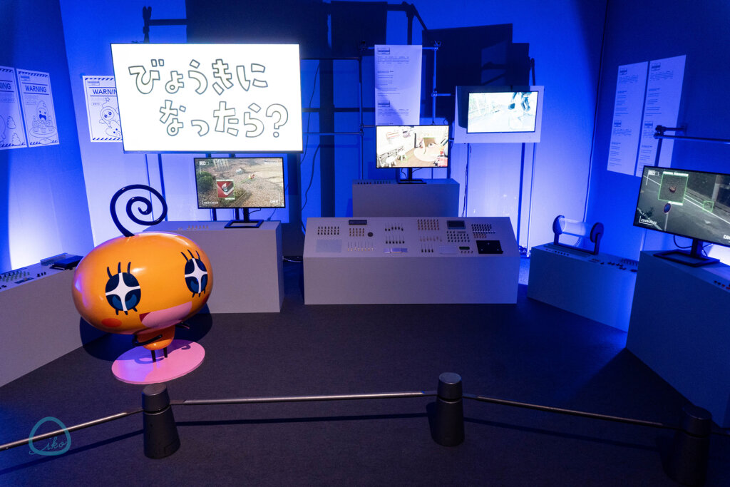 大たまごっち展　会場風景