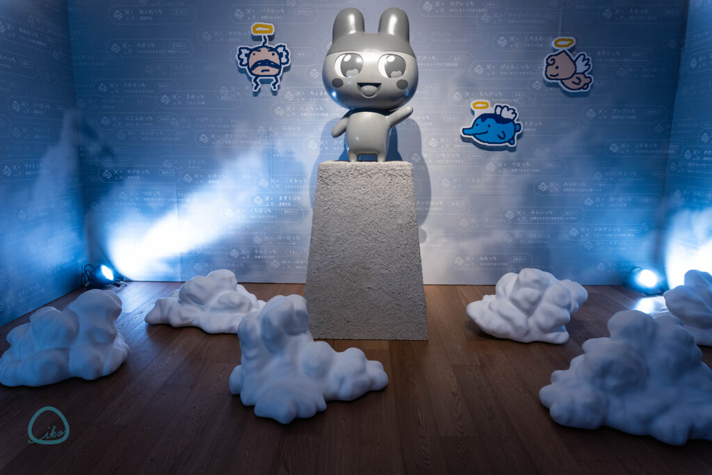 大たまごっち展　会場風景　死んだたまごっち