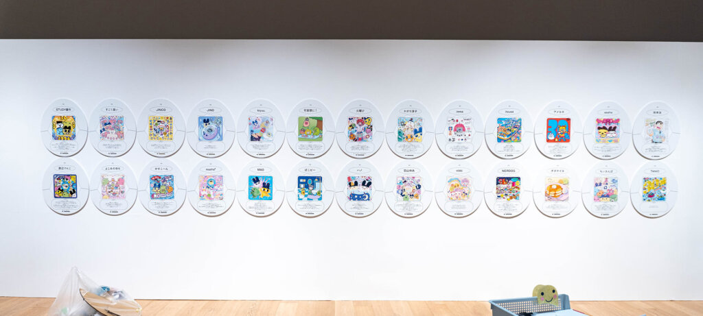 大たまごっち展　会場風景