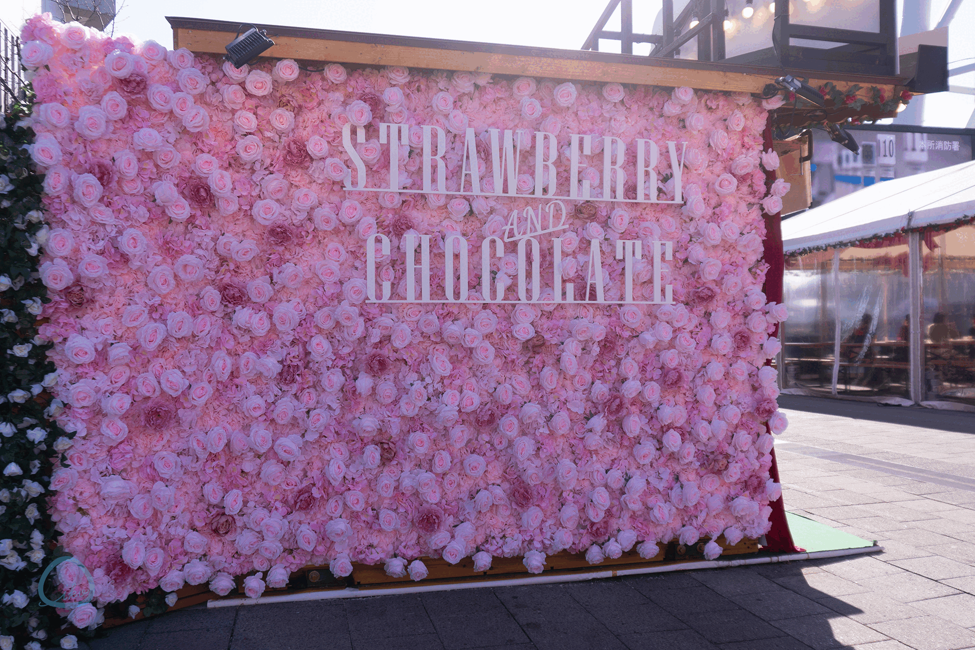 ストロベリー＆チョコレートフェス　フォトスポット
