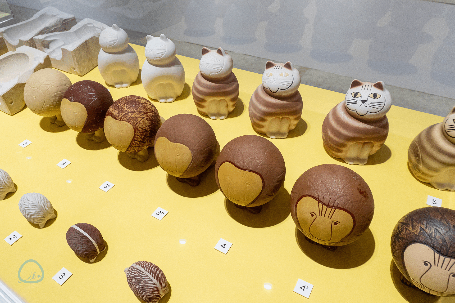 リサ・ラーソンの作り方 展　会場風景