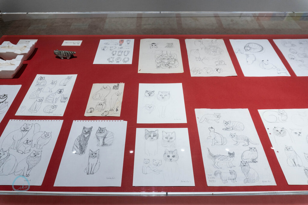 リサ・ラーソンの作り方 展　展示作品　スケッチ