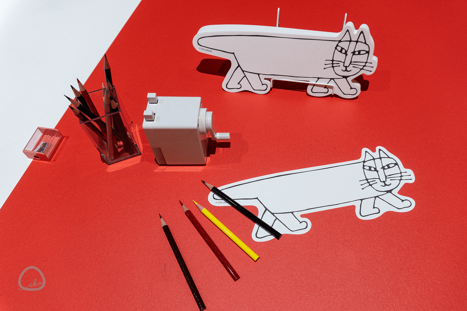 リサ・ラーソンの作り方 展　塗り絵