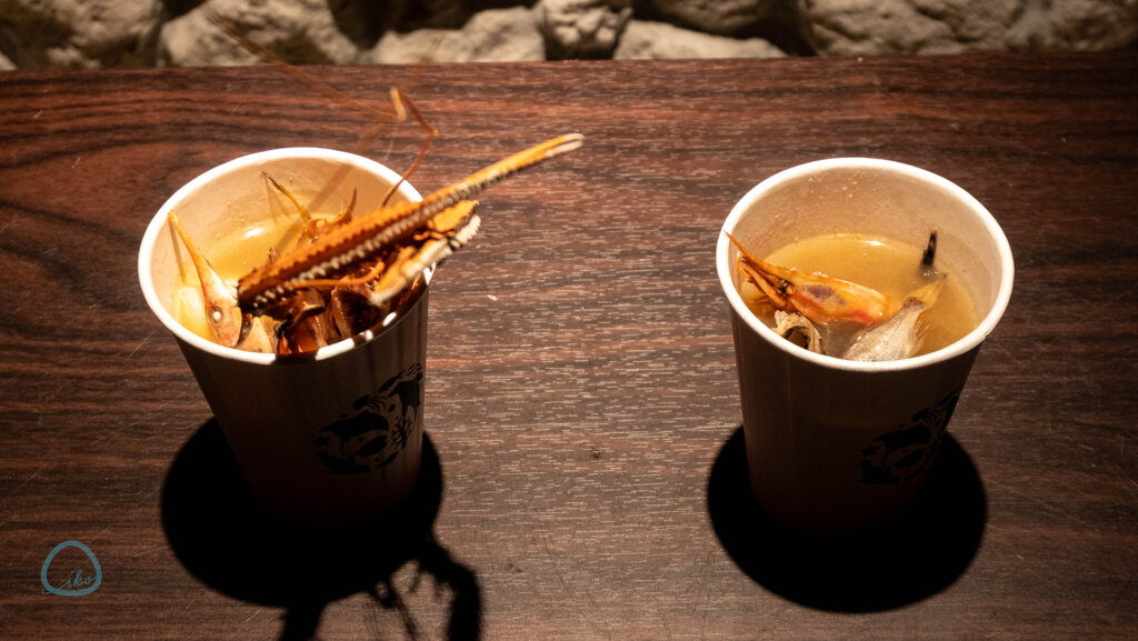 深海生物の味噌汁