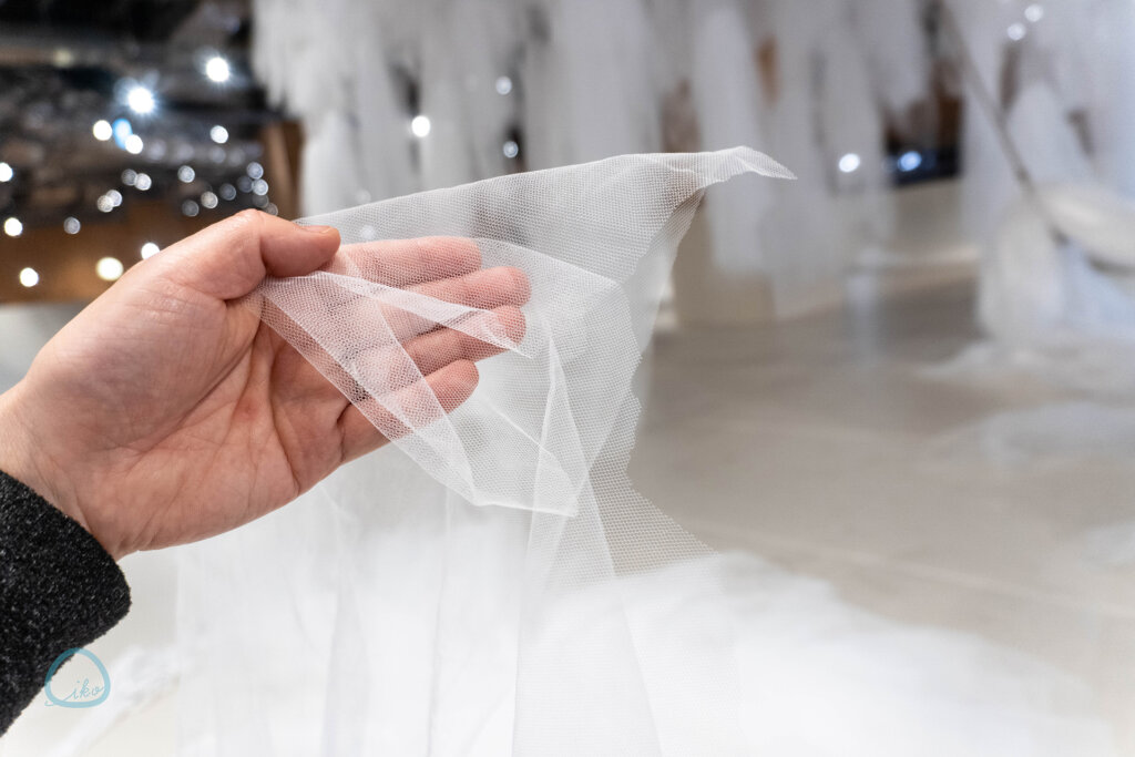 チュール素材の拡大