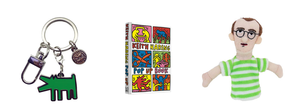 キースへリング　キーリング、本、ぬいぐるみ