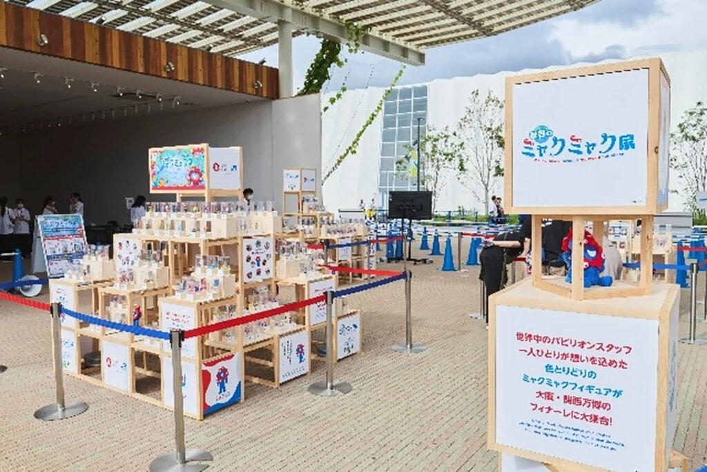 ミャクミャク展 会場の様子