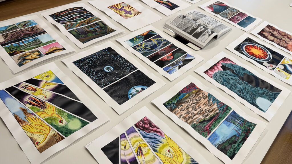 MANGALOGUE（マンガローグ）：火の鳥　彩色原画