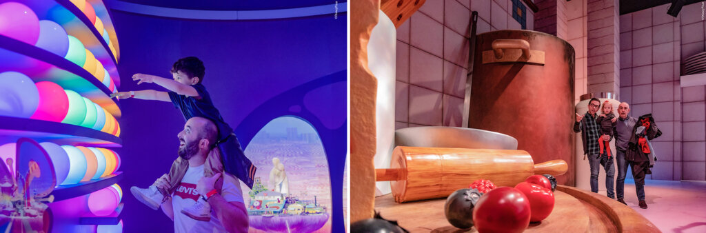 ピクサーの世界展 会場風景