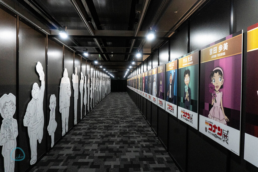 名探偵コナン展　東京ドームシティ　パネル展示ロード