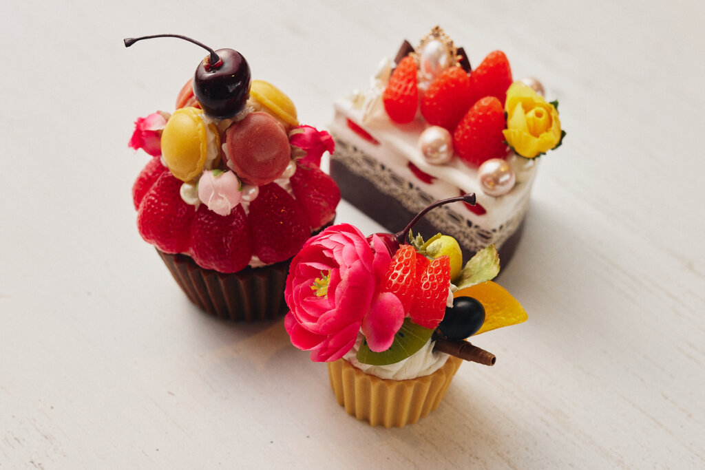 苺ワークショップのケーキ作り