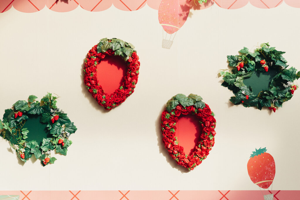 苺フォトスポット