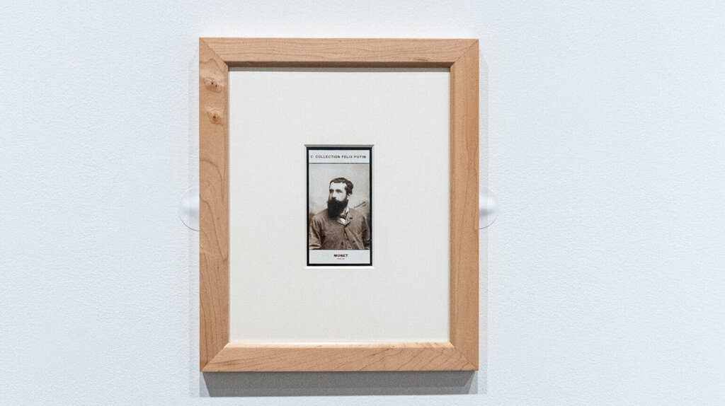 クロード・モネ展 モネの若い頃の写真