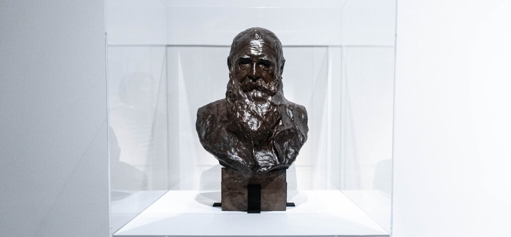 クロード・モネ展 モネ晩年の胸像