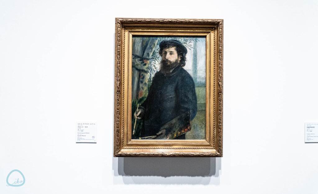 クロード・モネ展 モネの肖像画 ルノワール