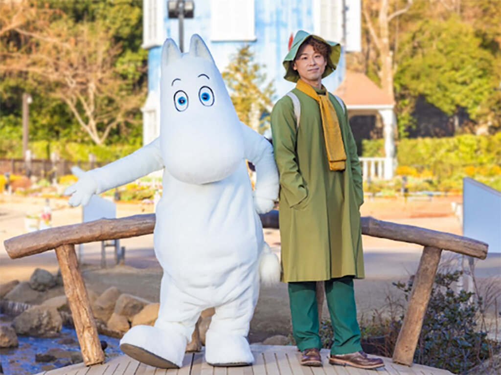 ムーミンとスナフキン