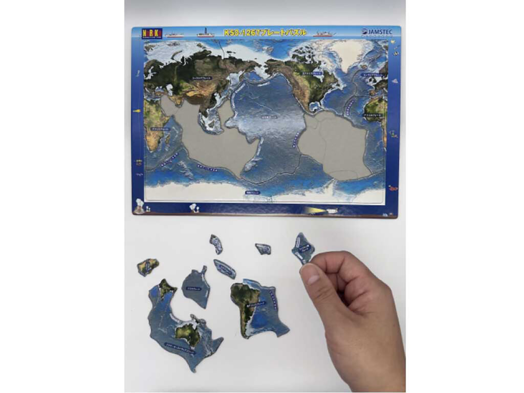 世界地図のパズル