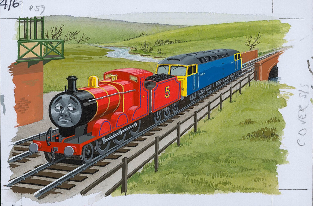 きかんしゃトーマスの世界展　原画