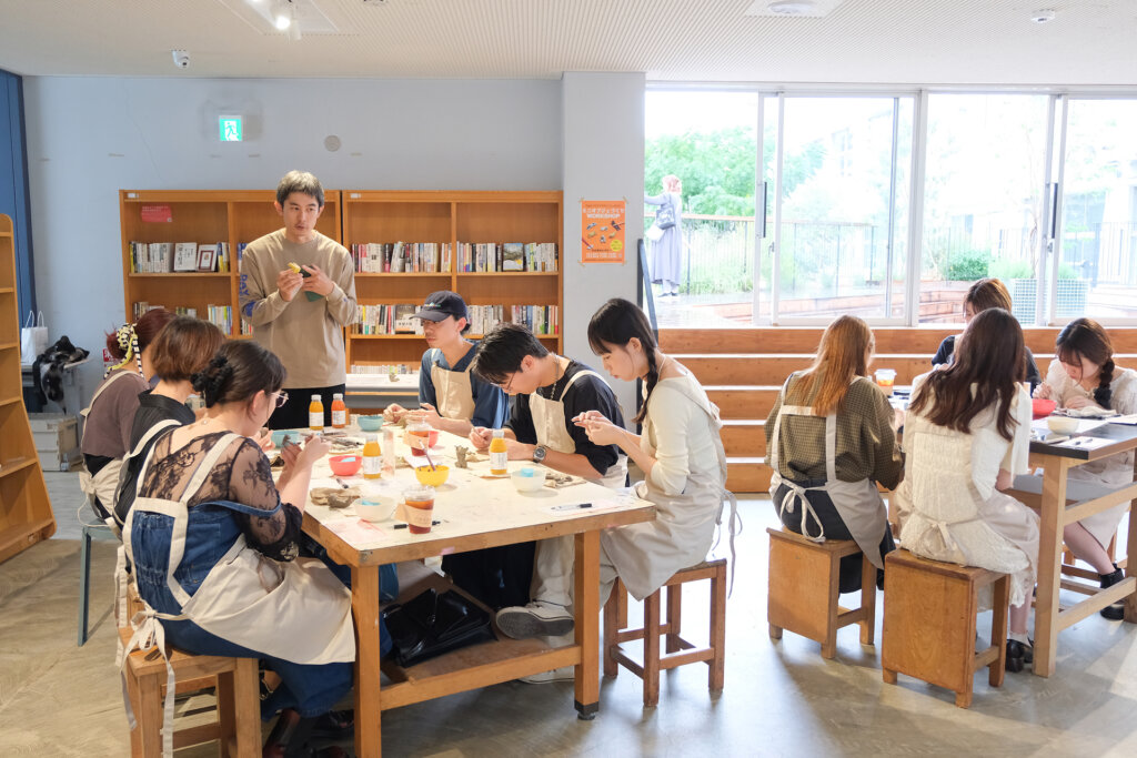 HOME/FLEA/WORK　ワークショップの様子