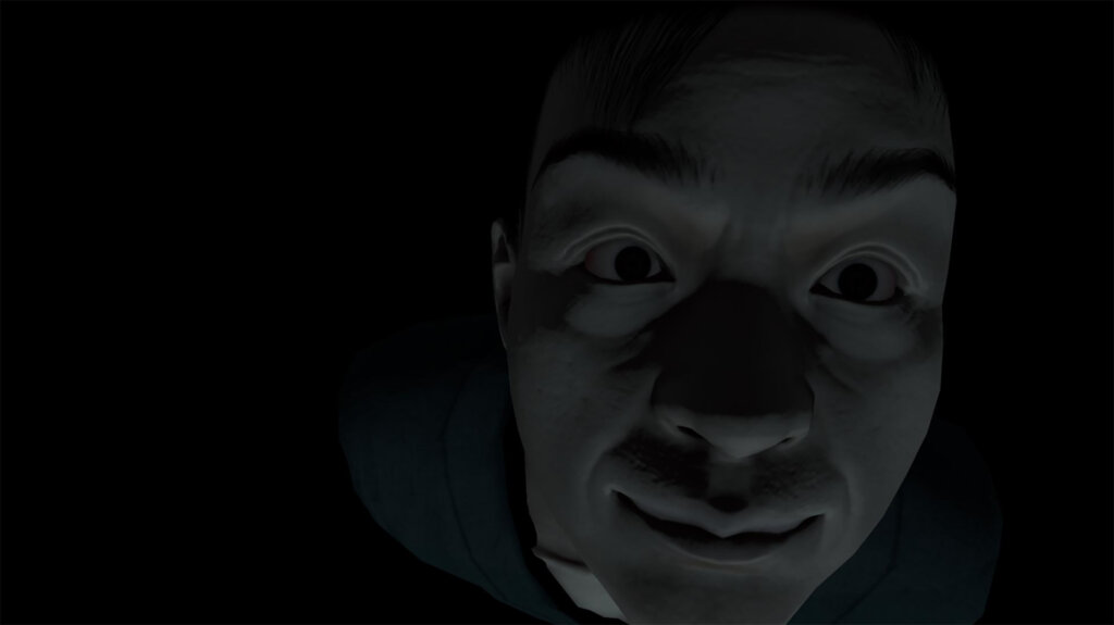 戦慄迷宮：迷　怖い顔のアップ