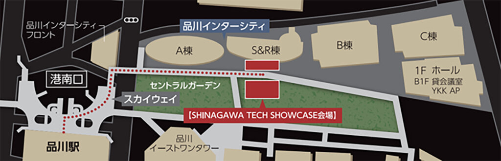 SHINAGAWA TECH SHOWCASE 会場地図