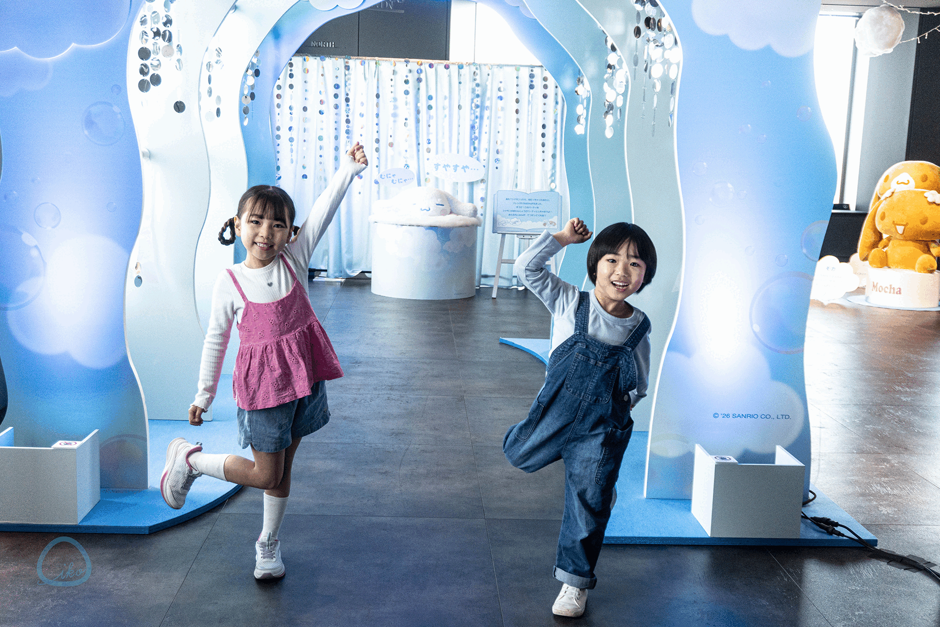 シナモロールそらいろキッズパーティ 会場風景