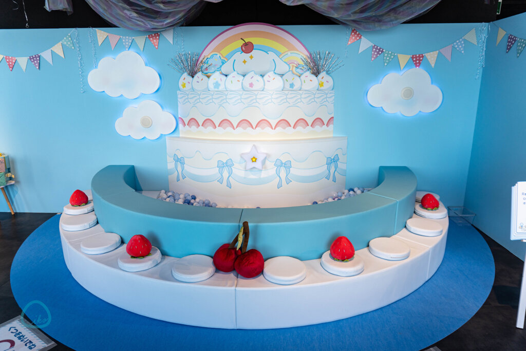 シナモロールそらいろキッズパーティ バースデイケーキ