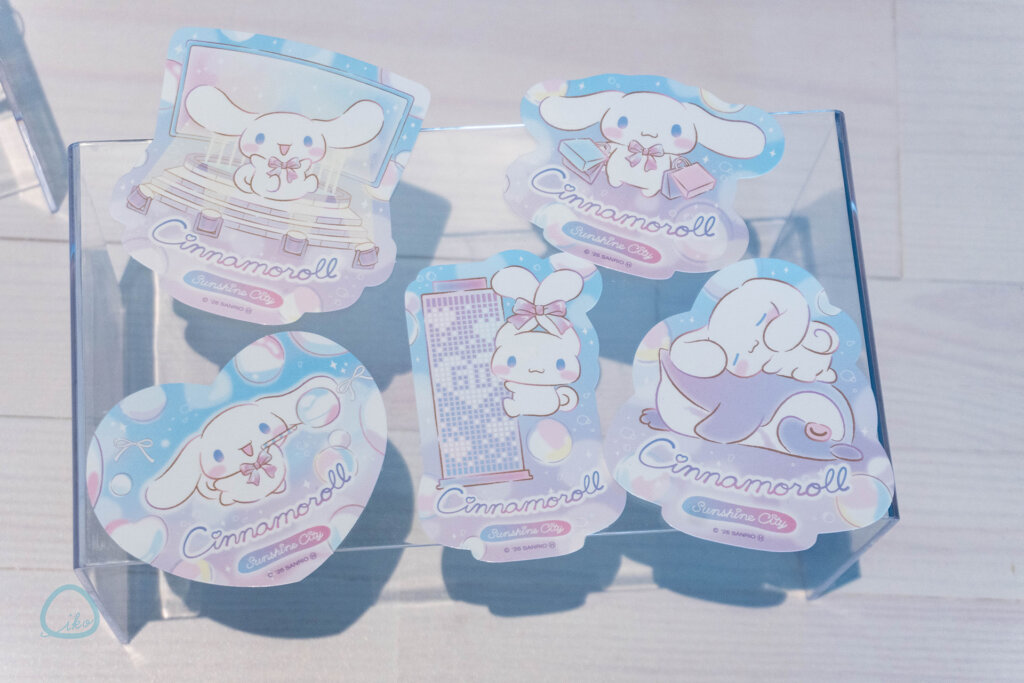 シナモロールそらいろキッズパーティ 特典シール