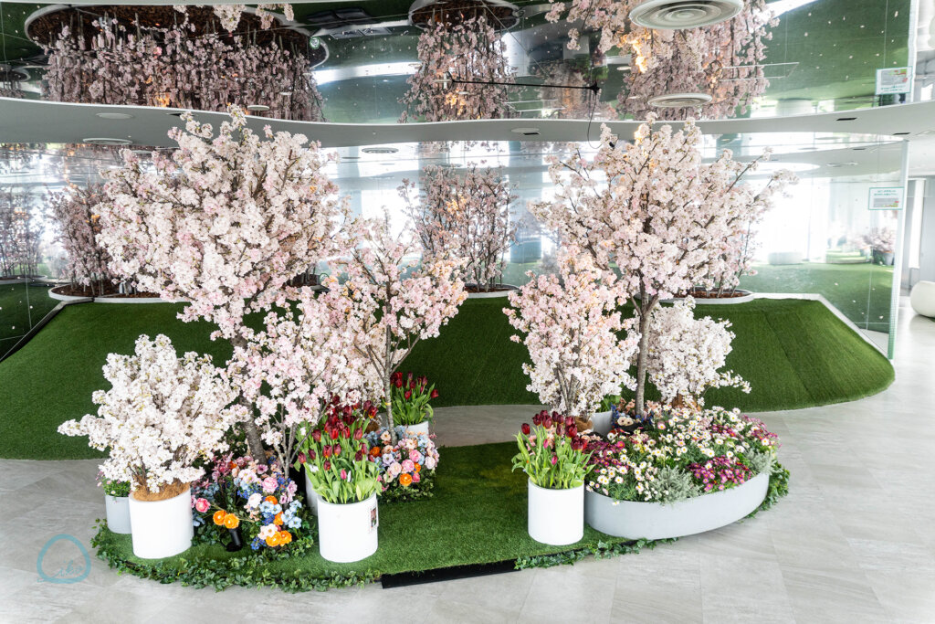 てんぼうパーク さくらまつり 会場風景