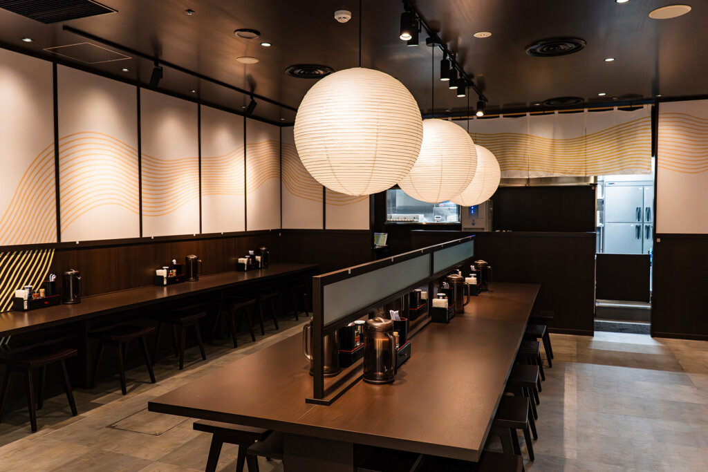 好来ラーメン　店内