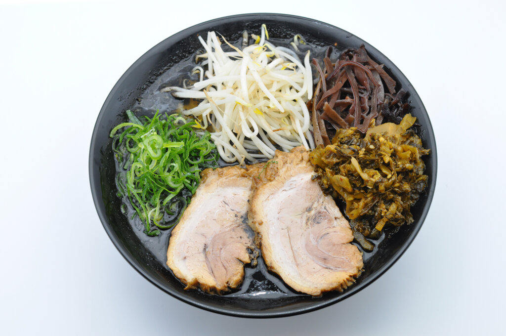 好来ラーメン　特製辛子高菜ラーメン