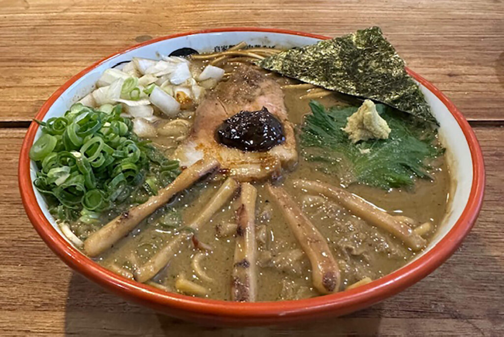 好来ラーメン　ひらこ屋の限定ラーメン